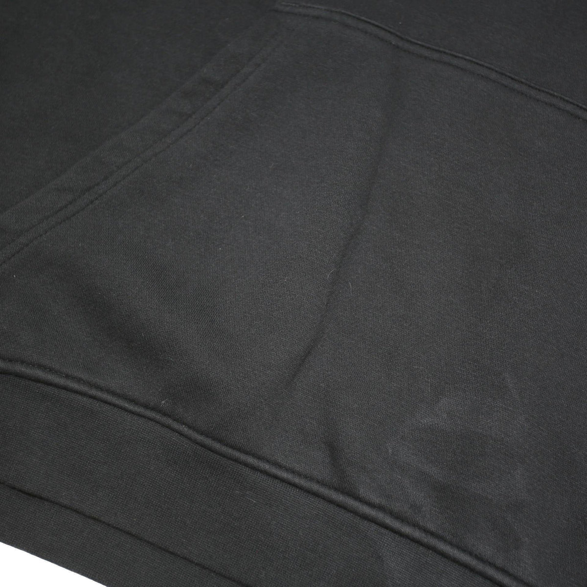 ADIDAS ORIGINALS Mens Black Hoodie L Cotton Blend Classic Trefoil Logo