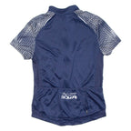 Cycling Womens Jersey Blue 1/2 Zip M