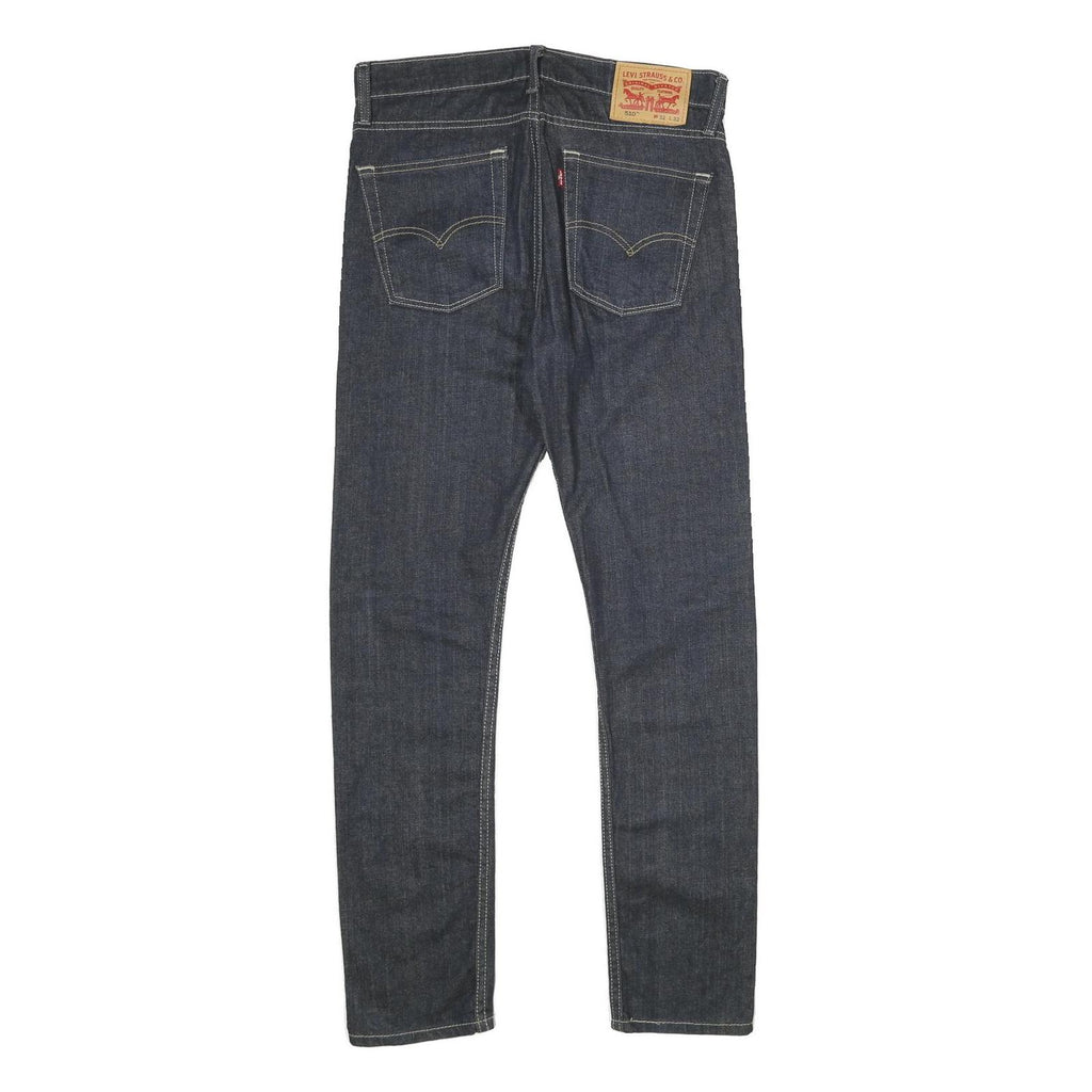 LEVI'S 510 Mens Jeans Blue Slim Skinny Denim Dark W32 L32 Classic Stylish Fit