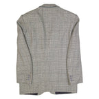 RENATO CAVALLI Mens Blazer Jacket Black Wool Check M