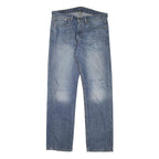 LEVI'S Mens Jeans Blue Regular Straight Denim Medium W35 L32 Classic Cotton