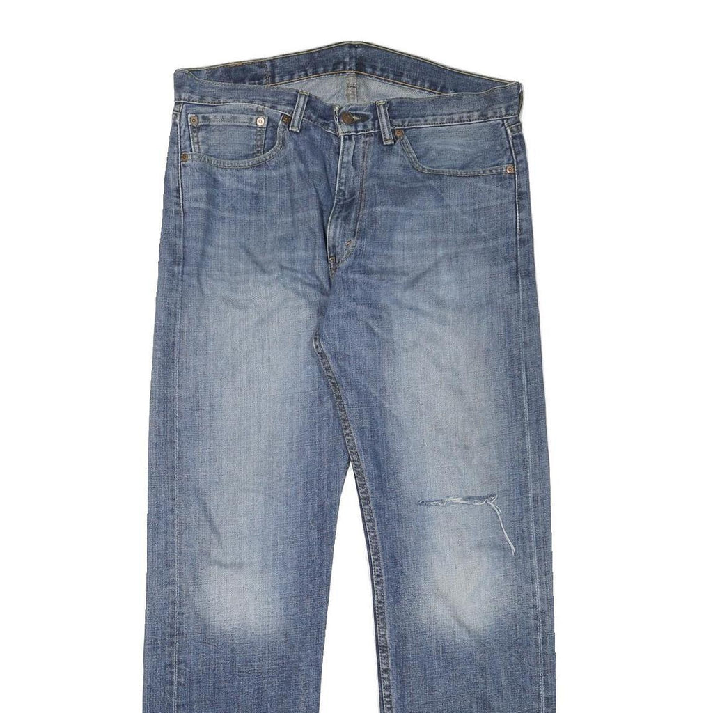 LEVI'S Mens Jeans Blue Regular Straight Denim Medium W35 L32 Classic Cotton