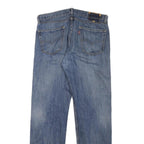 LEVI'S Mens Jeans Blue Regular Straight Denim Medium W35 L32 Classic Cotton