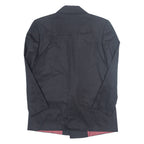 EZIELLA Mens Blazer Jacket Black Wool M