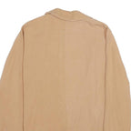 ZARA Womens Beige Oversized Lyocell Jacket XS Casual Lightweight Plain
