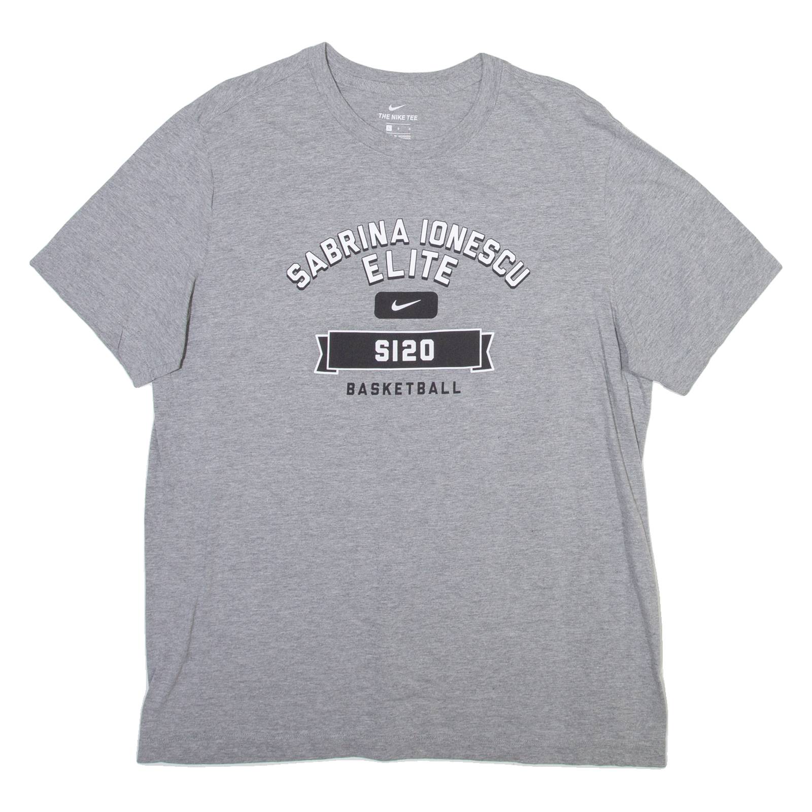 NIKE Mens T-Shirt Grey L