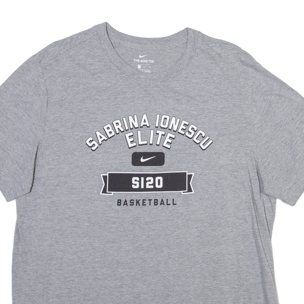 NIKE Mens T-Shirt Grey L