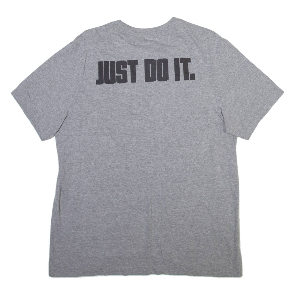 NIKE Mens T-Shirt Grey L