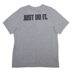 NIKE Mens T-Shirt Grey L