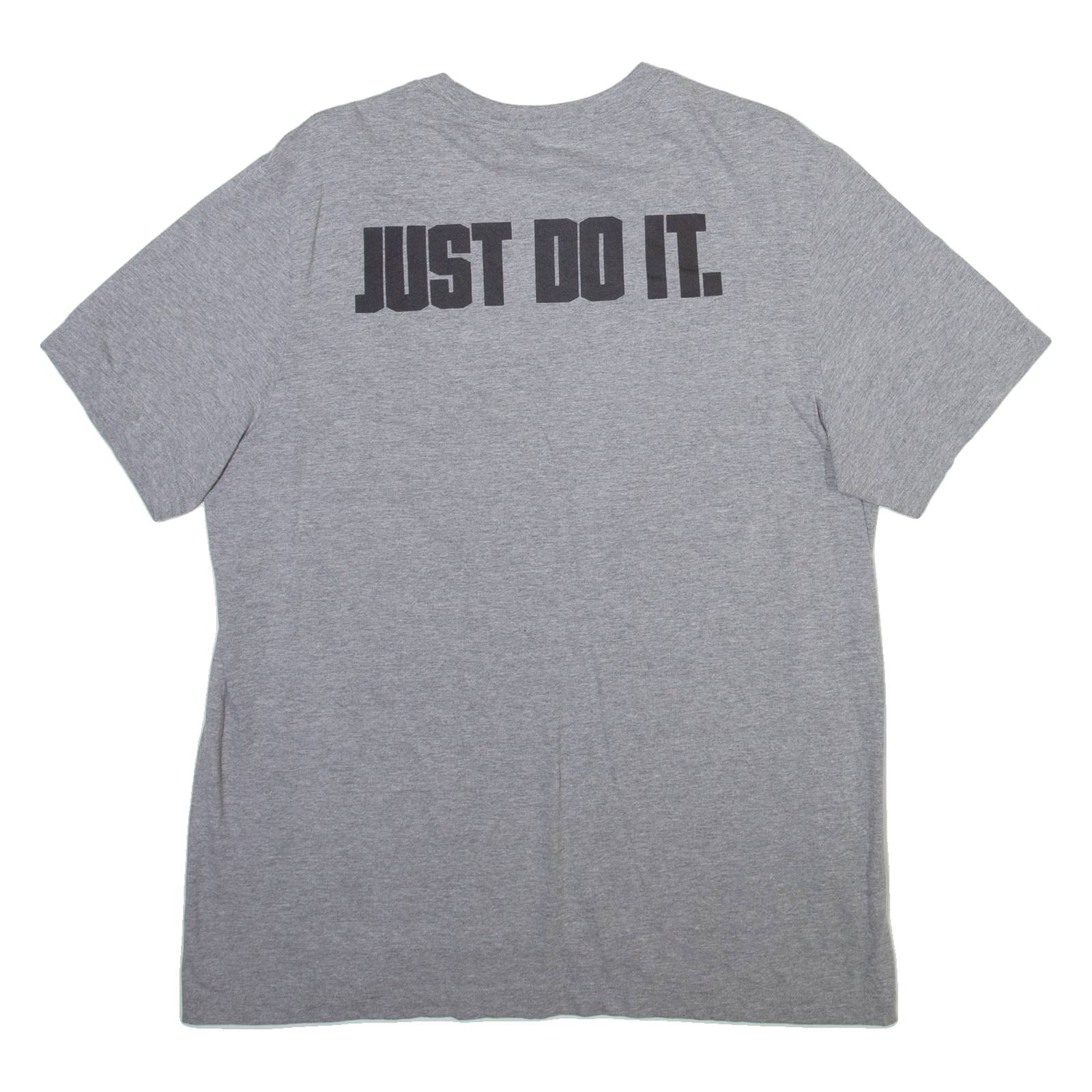 NIKE Mens T-Shirt Grey L