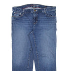 TOMMY HILFIGER Womens Jeans Blue Regular Straight W34 L24