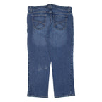 TOMMY HILFIGER Womens Jeans Blue Regular Straight W34 L24