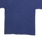 HANES Mens Blue Waikiki Beach Graphic T-Shirt M Short Sleeve Crew Neck Casual