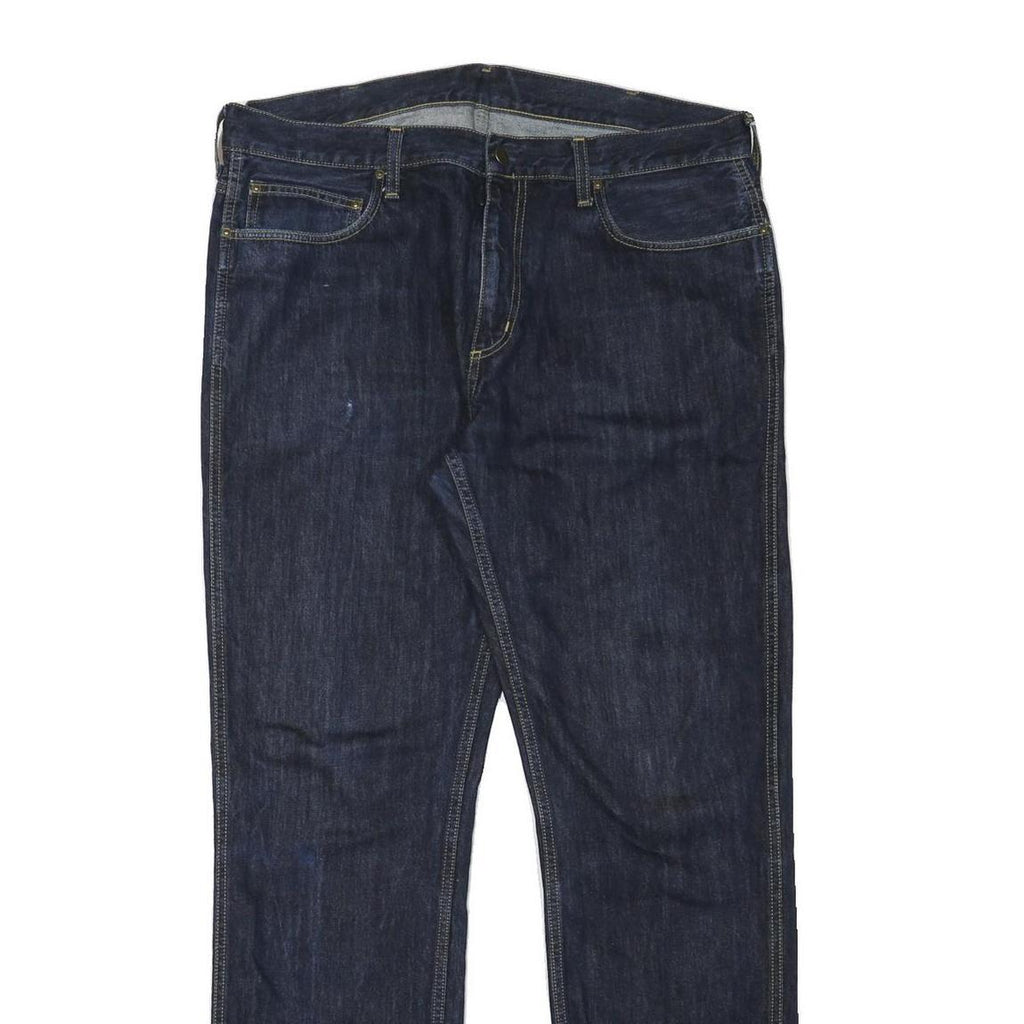 CARHARTT Mens Jeans Blue Relaxed Straight Denim Medium W37 L33 Workwear
