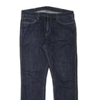 CARHARTT Mens Jeans Blue Relaxed Straight Denim Medium W37 L33 Workwear