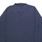 NIKE Mens Navy Blue Sports Coaching 1/4 Zip M Sweatshirt Activewear