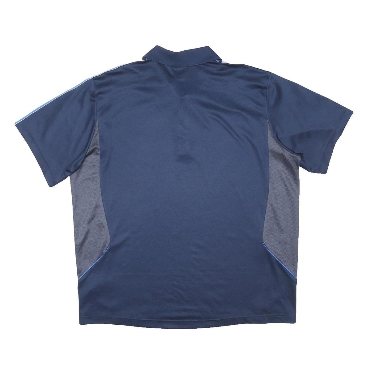ADIDAS Mens Navy Blue Polyester Blend Polo Shirt XL Climalite Sport Casual