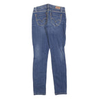 LEVI'S 524 Womens Slim Blue Denim Rinse W27 L32 Slim Fit Zip Jeans