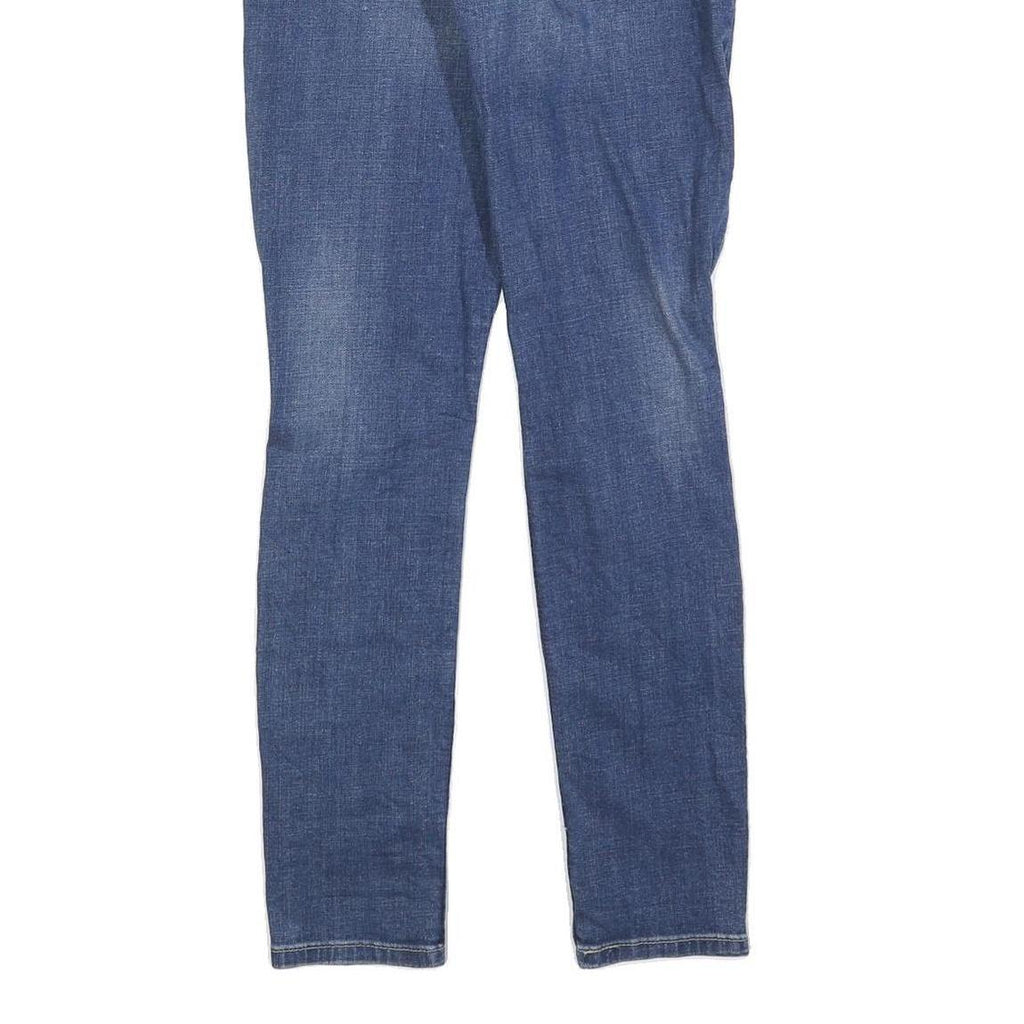 LEVI'S 524 Womens Slim Blue Denim Rinse W27 L32 Slim Fit Zip Jeans