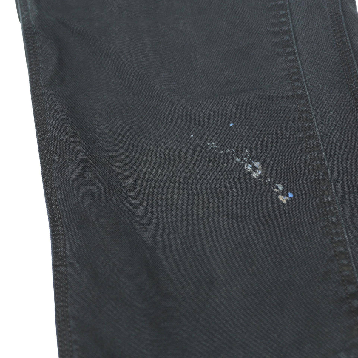 CARHARTT Mens Relaxed Black Cotton Blend Relaxed Fit Straight Trousers W36 L32