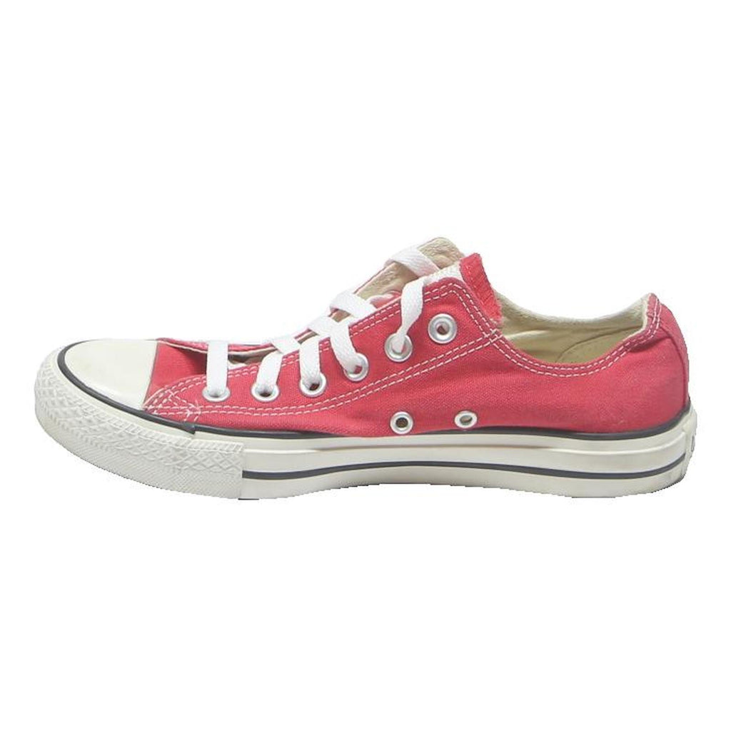 CONVERSE Chuck Taylor All Star Womens Low Top Trainers Red Canvas UK 5.5 Classic