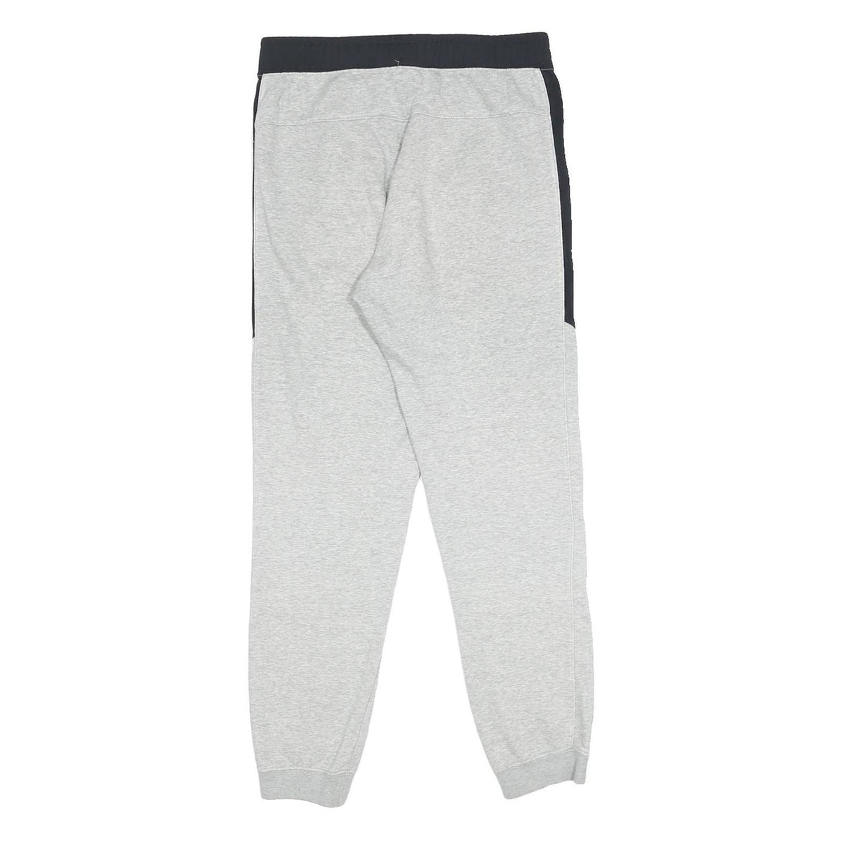 NIKE Mens Joggers Grey & Black Slim Tapered S W28 L27 Cotton Comfort