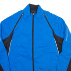 CRANE Full Zip Mens Jersey Blue Long Sleeve L