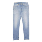 LEVI'S 512 Big E Mens Slim Jeans Blue Denim Light W29 L32 Classic Cotton Blend