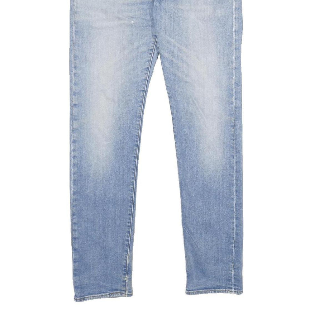 LEVI'S 512 Big E Mens Slim Jeans Blue Denim Light W29 L32 Classic Cotton Blend