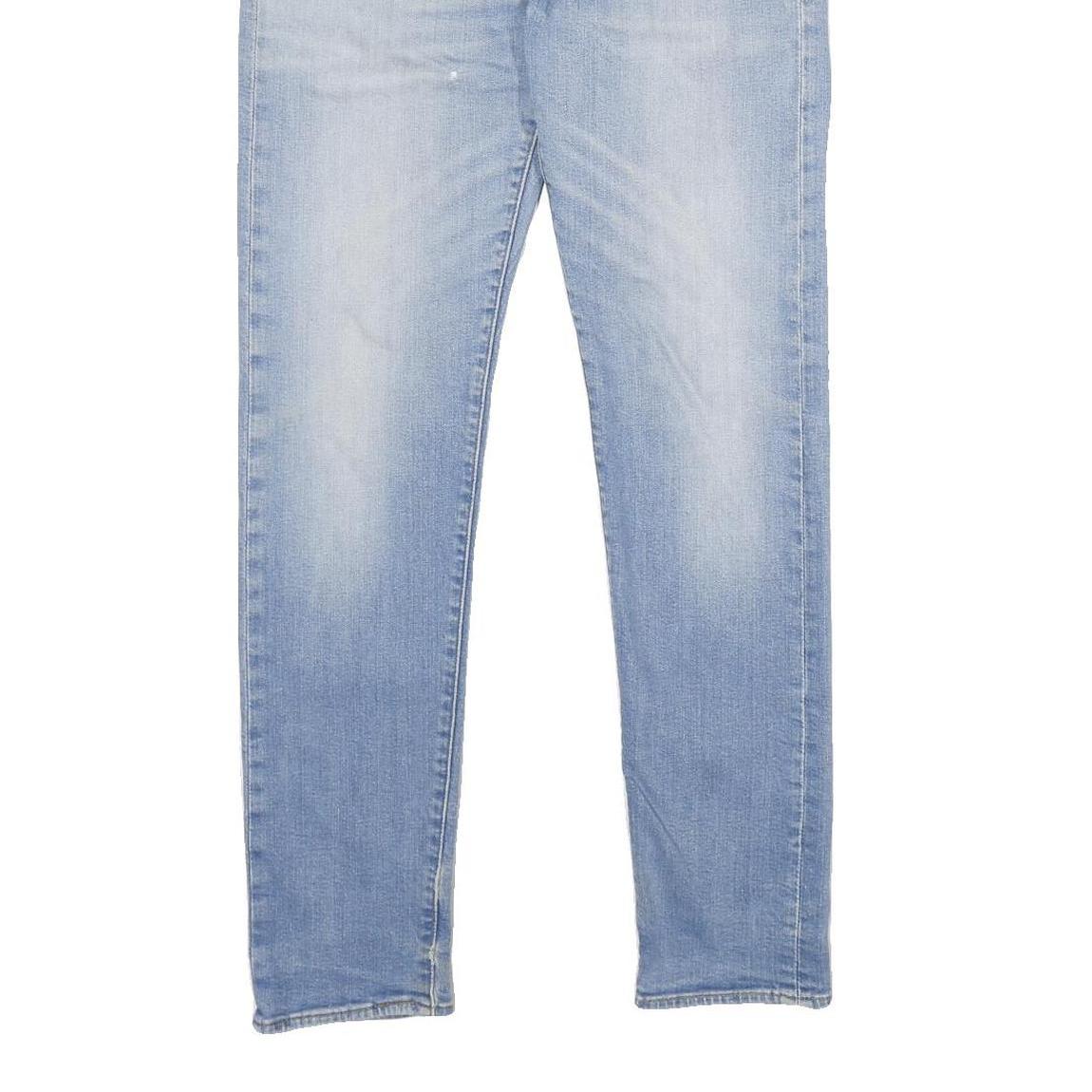 LEVI'S 512 Big E Mens Slim Jeans Blue Denim Light W29 L32 Classic Cotton Blend