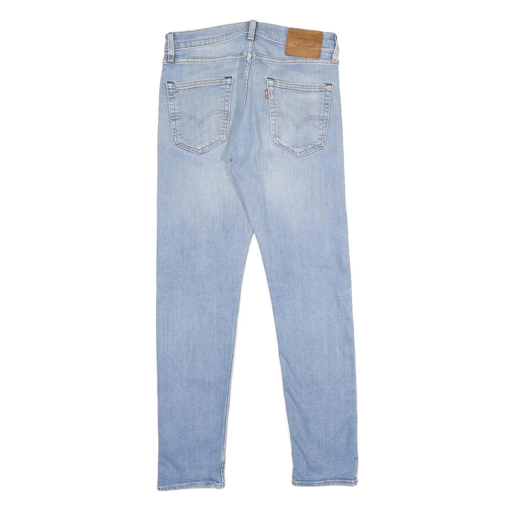LEVI'S 512 Big E Mens Slim Jeans Blue Denim Light W29 L32 Classic Cotton Blend