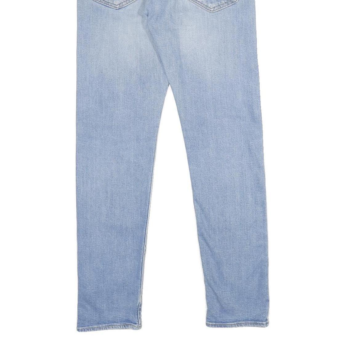 LEVI'S 512 Big E Mens Slim Jeans Blue Denim Light W29 L32 Classic Cotton Blend