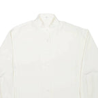 Womens Blouse Beige High Neck Long Sleeve XL