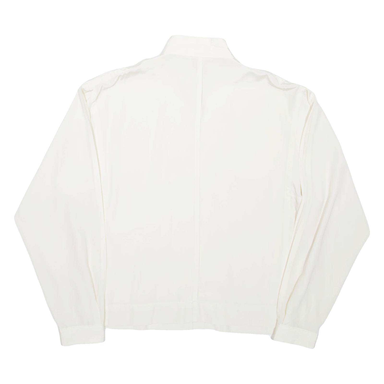 Womens Blouse Beige High Neck Long Sleeve XL