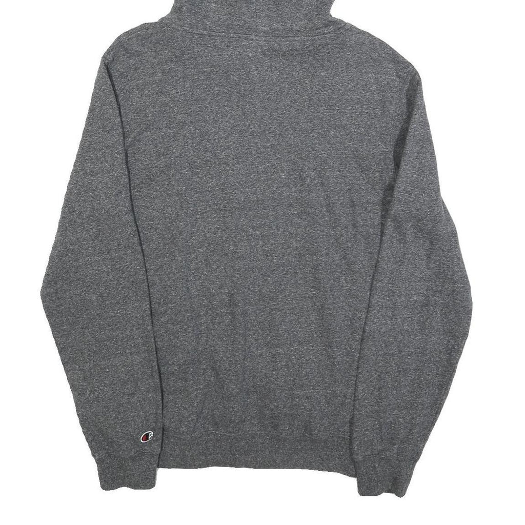 CHAMPION Mens Grey Hoodie S Cotton Blend Pullover Hooded Sweatshirt