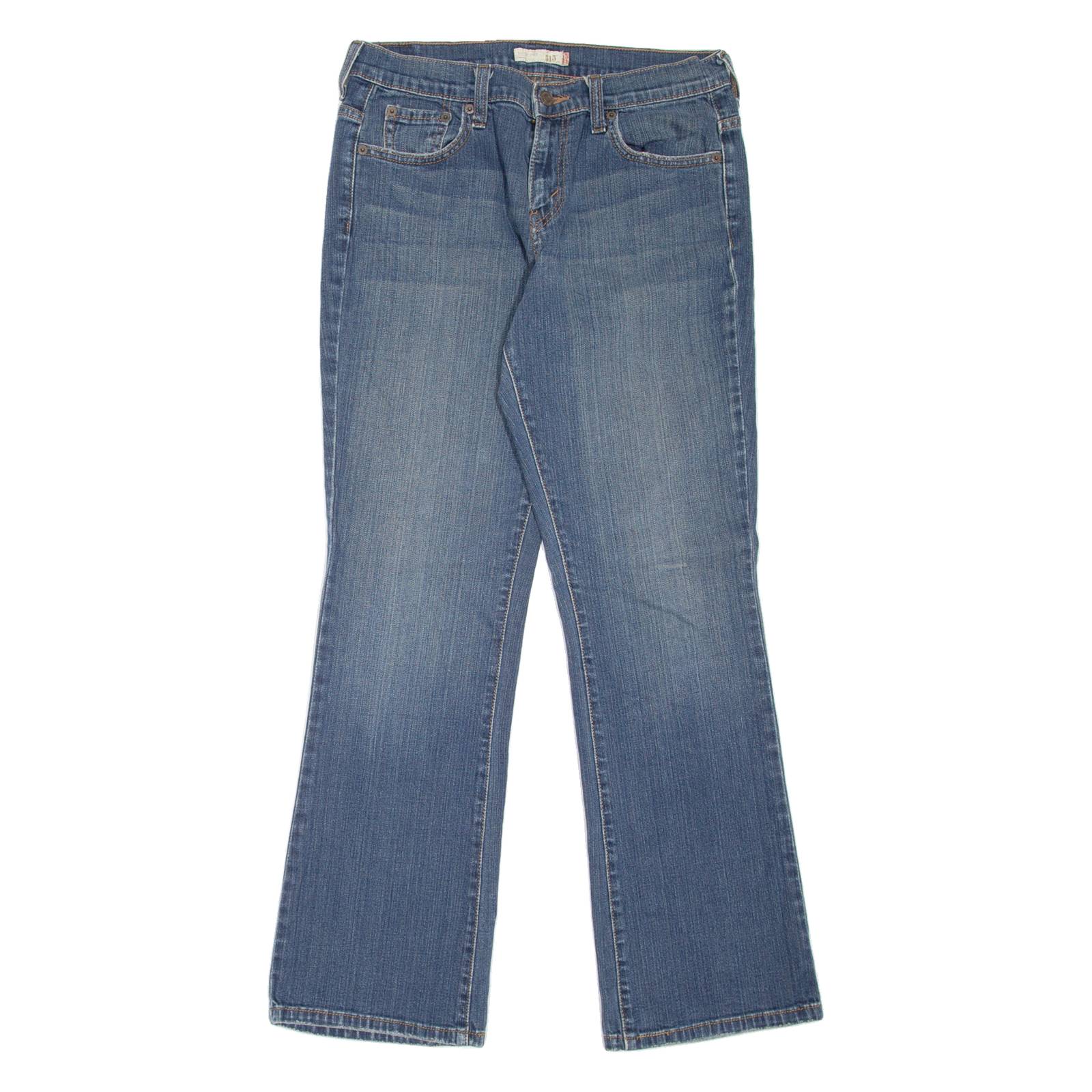 LEVI'S 515 Womens Jeans Blue Regular Bootcut Stone Wash W30 L30