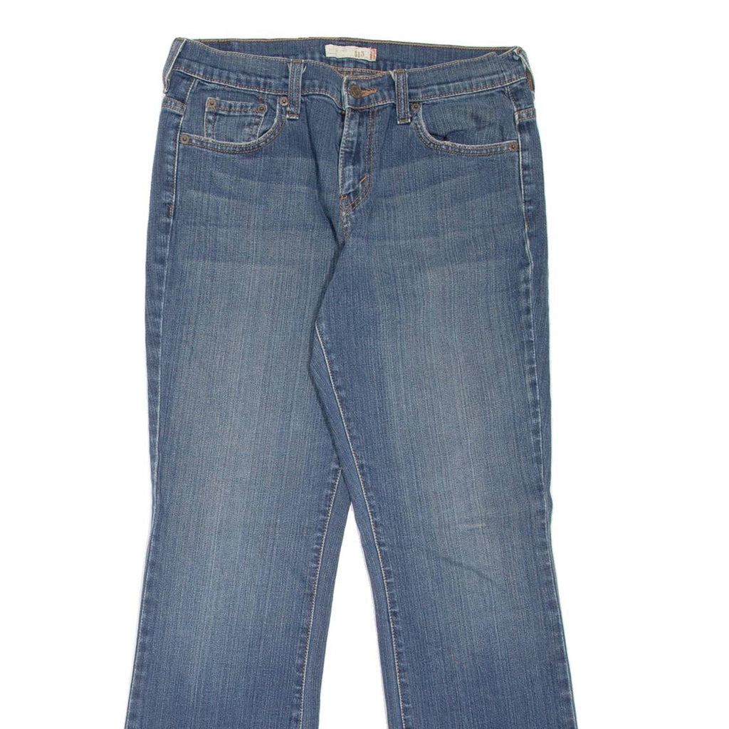 LEVI'S 515 Womens Jeans Blue Regular Bootcut Stone Wash W30 L30