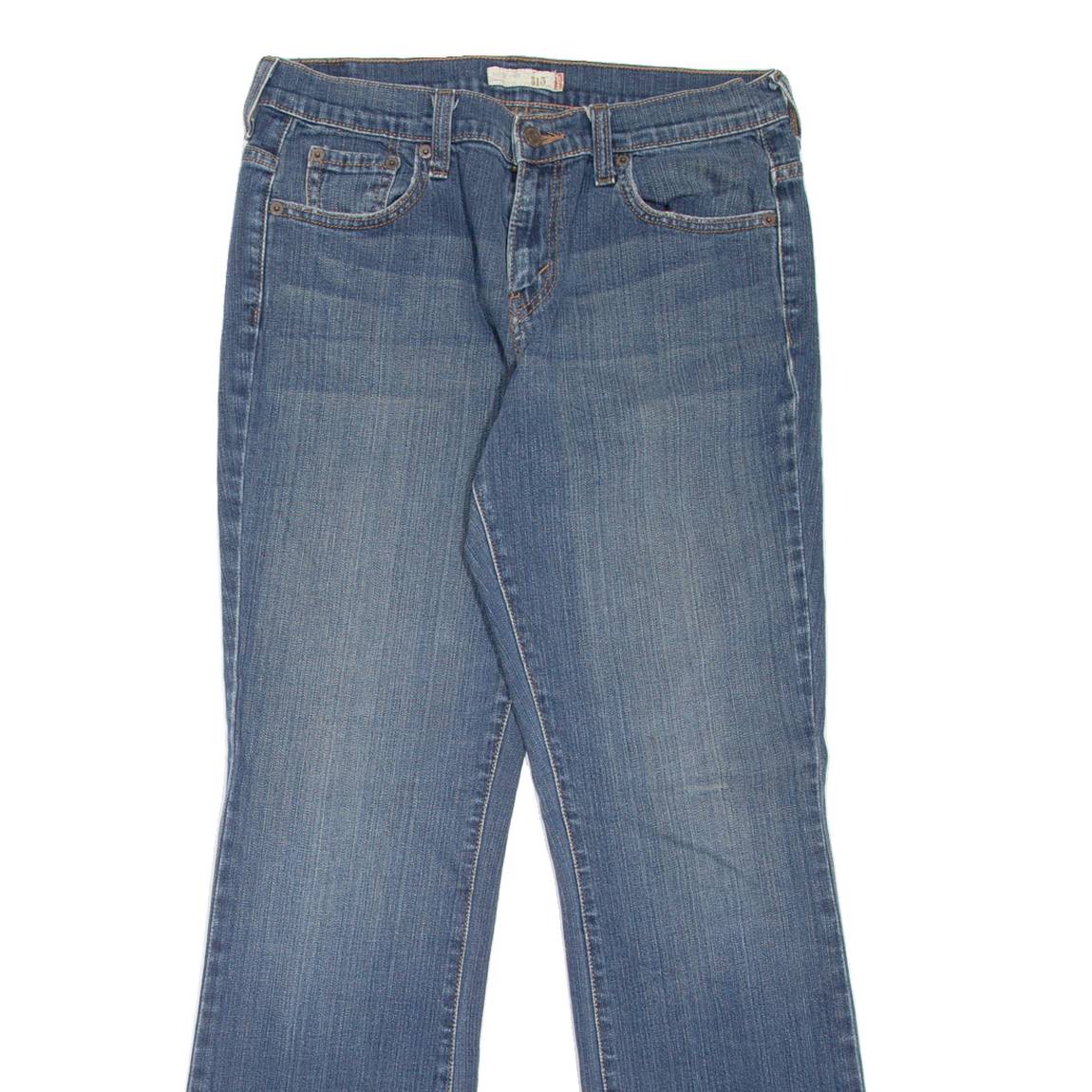 LEVI'S 515 Womens Jeans Blue Regular Bootcut Stone Wash W30 L30