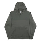 ADIDAS Mens Grey Hoodie XL Cotton Blend Pullover Casual Sportswear