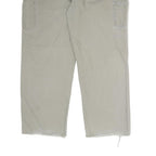 CARHARTT Mens Cotton Beige Regular Straight Leg Trousers W40 L30 Workwear