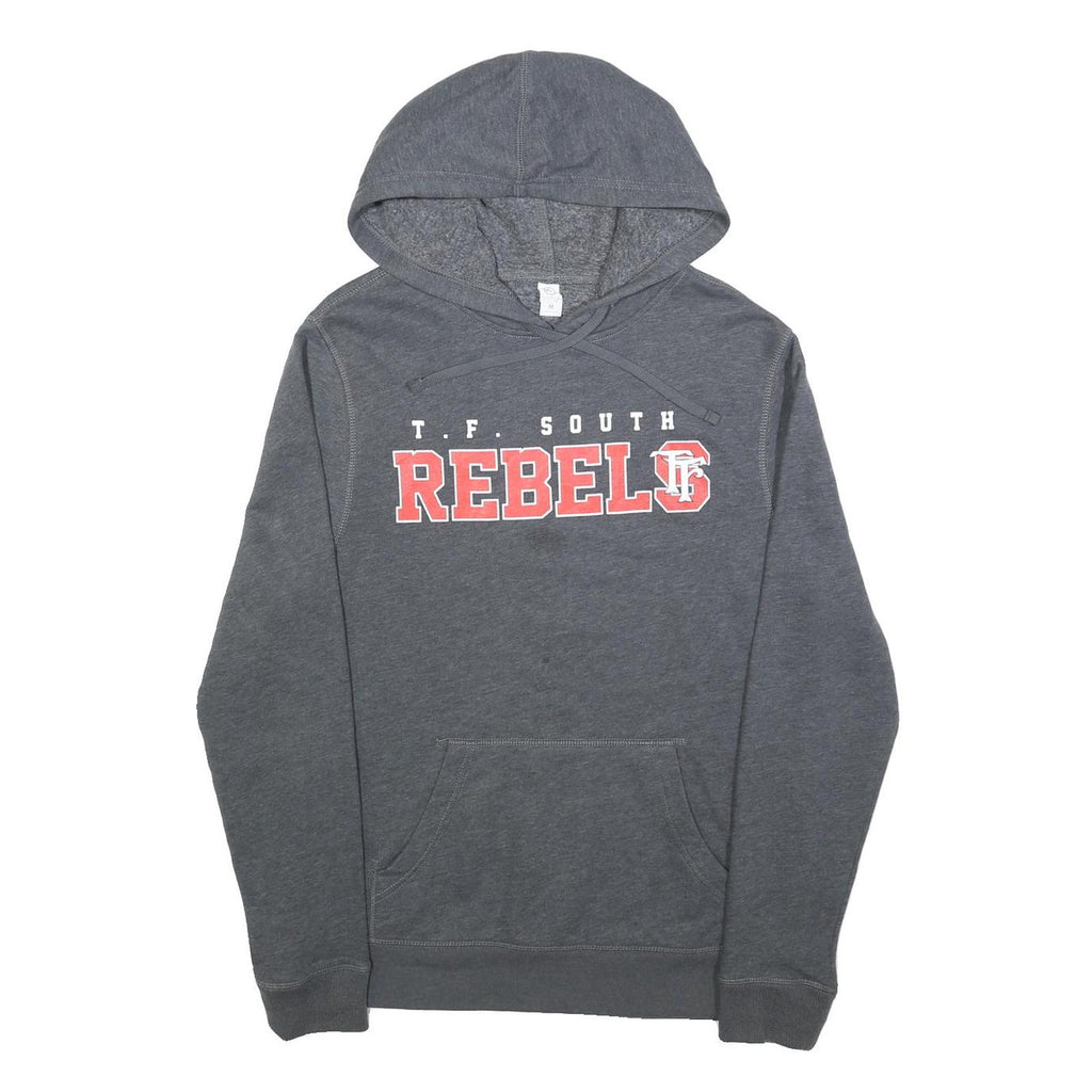 ALTERNATIVE Mens Grey T F South Rebels Pullover Hoodie M Casual Sportswear