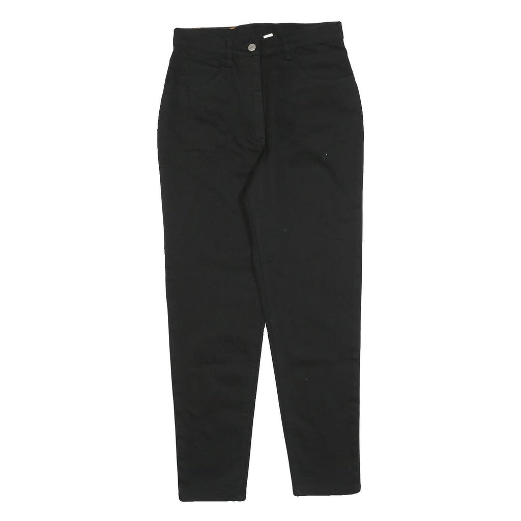 JOHN BANER Womens Jeans Black Regular Skinny Denim Dark W28 L28 Classic Fit Zip
