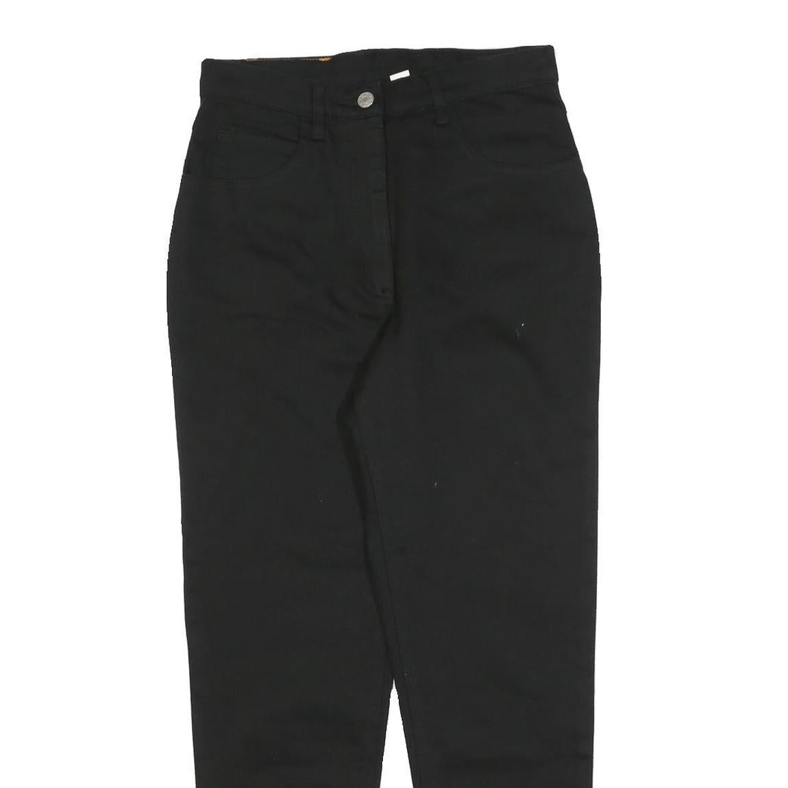 JOHN BANER Womens Jeans Black Regular Skinny Denim Dark W28 L28 Classic Fit Zip