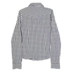 CARHARTT Mens Shirt Black Gingham Long Sleeve S