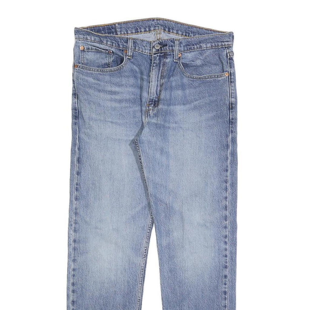LEVI'S 502 Mens Jeans Blue Regular Straight Denim Medium W34 L31 Classic Fit