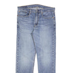 LEVI'S 502 Mens Jeans Blue Regular Straight Denim Medium W34 L31 Classic Fit