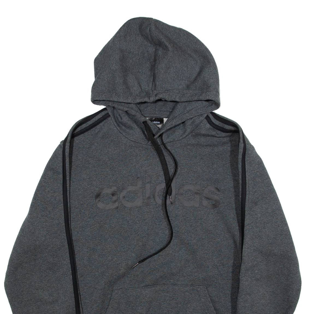 ADIDAS Womens Grey Hoodie M