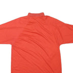 JACK NICKLAUS Mens Red Polo Shirt M Cotton Blend Short Sleeve Plain Pocket