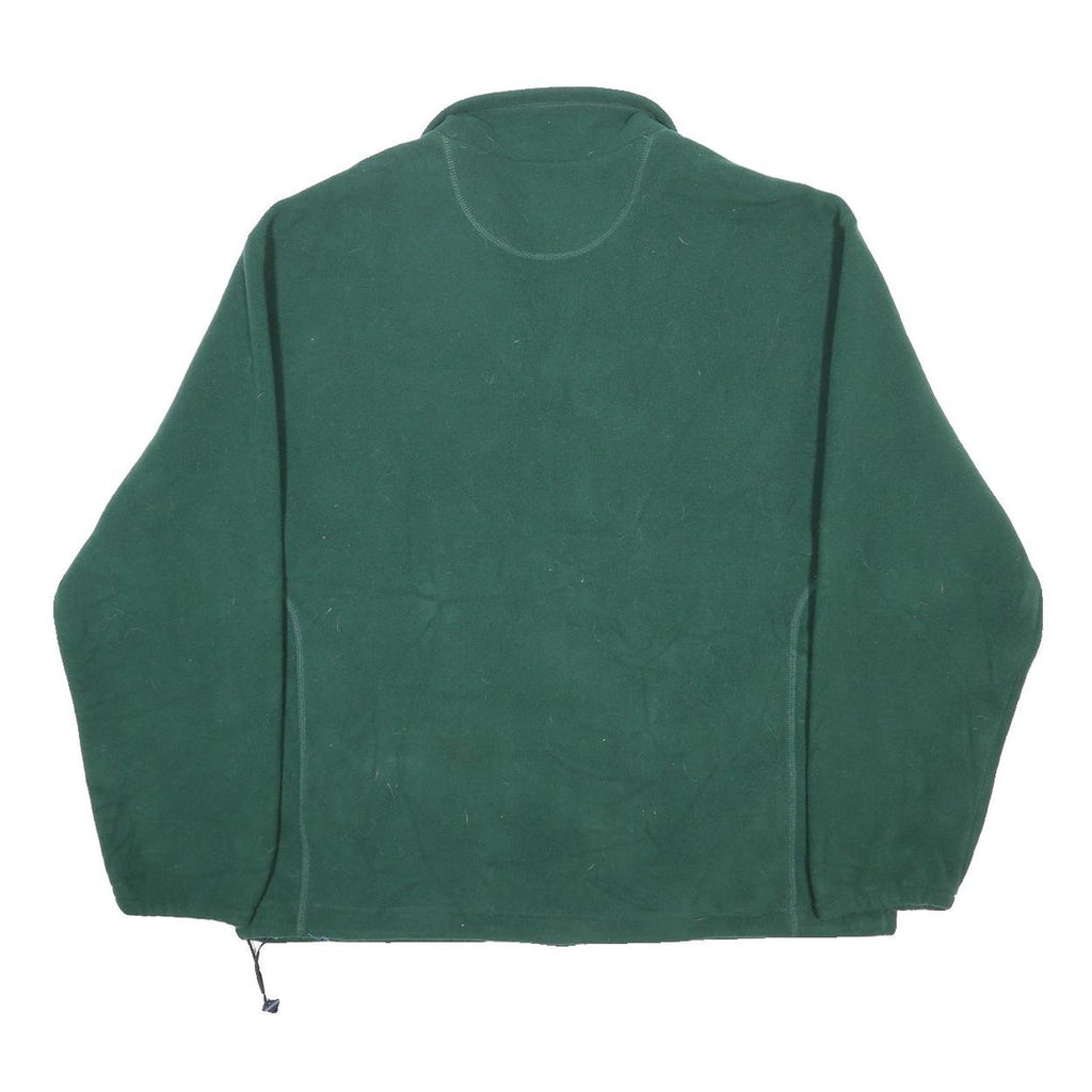 CHAPS RALPH LAUREN Mens Green Classic Jacket XL Polyester Plain Zip Casual
