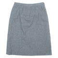 PENDLETON Womens A-Line Skirt Grey Midi Wool M